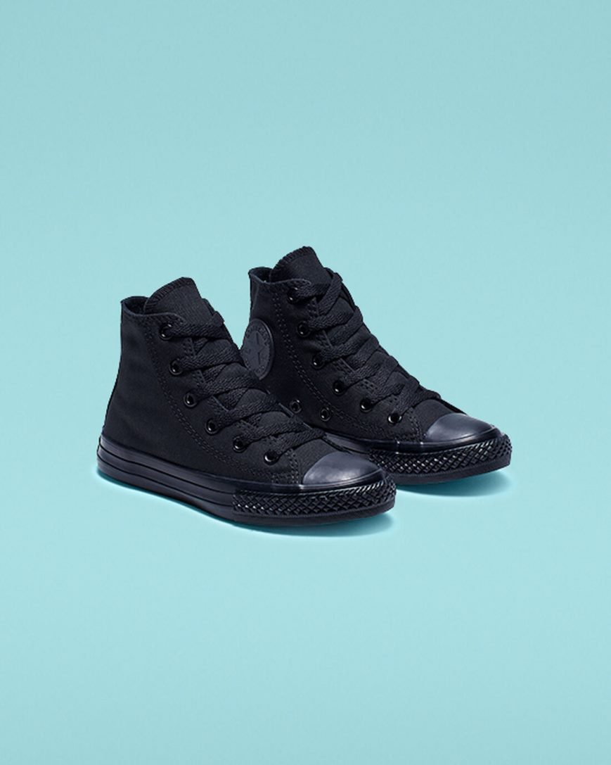 Dívčí Boty Vysoké Converse Chuck Taylor All Star Classic Černé | CZ YDQJ86